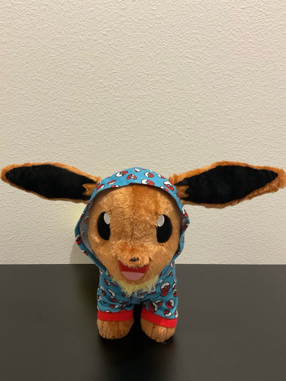 Build-A-Bear Pokémon Eevee Plush with Pokéball Sleeper Outfit